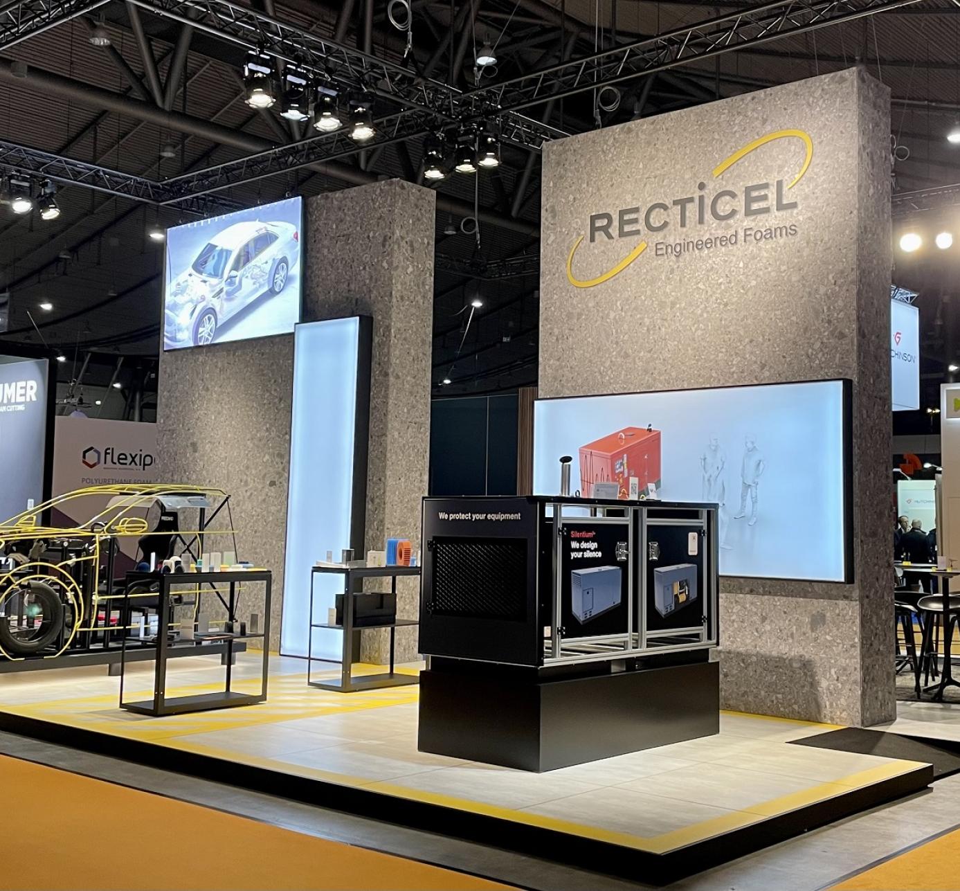 Recticel Engineered Foams was back on the road at Foam Expo Europe